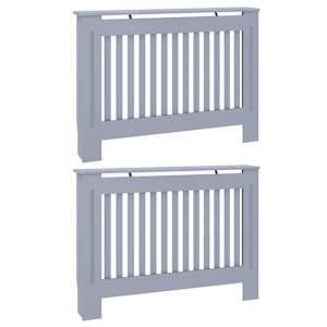 vidaXL Radiaatori kate 2 tk Hall 112 x 19 x 81,5 cm Tehispuit