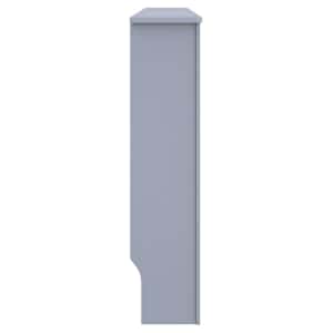 Kryt radiátoru 2 pcs Šedá 172 x 19 x 81,5 cm Kompozitní dřevo - obrázek 6