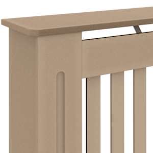 Kryt radiátoru 2 pcs Hnědá 172 x 19 x 81,5 cm Kompozitní dřevo - obrázek 9