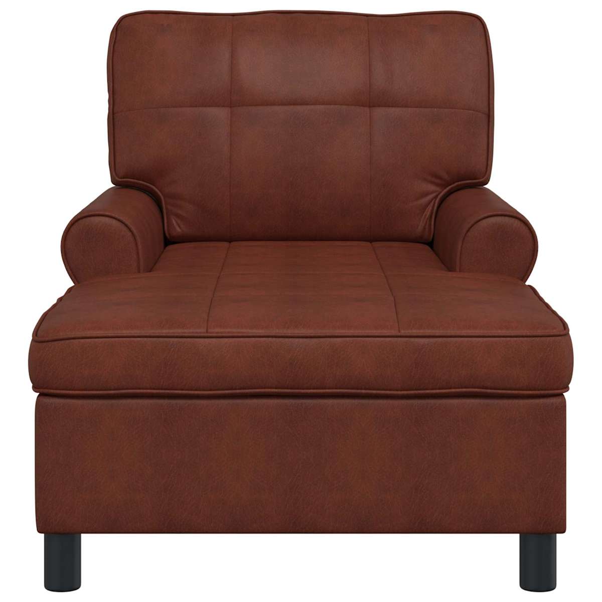Chaise Lounge Faux læder 91 x 157 x 91 cm - Billede 4