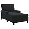 vidaXL Chaise Lounge Must Samet 91 x 157 x 91 cm