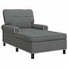 vidaXL Chaise Lounge Tumehall kangas 91 x 157 x 91 cm