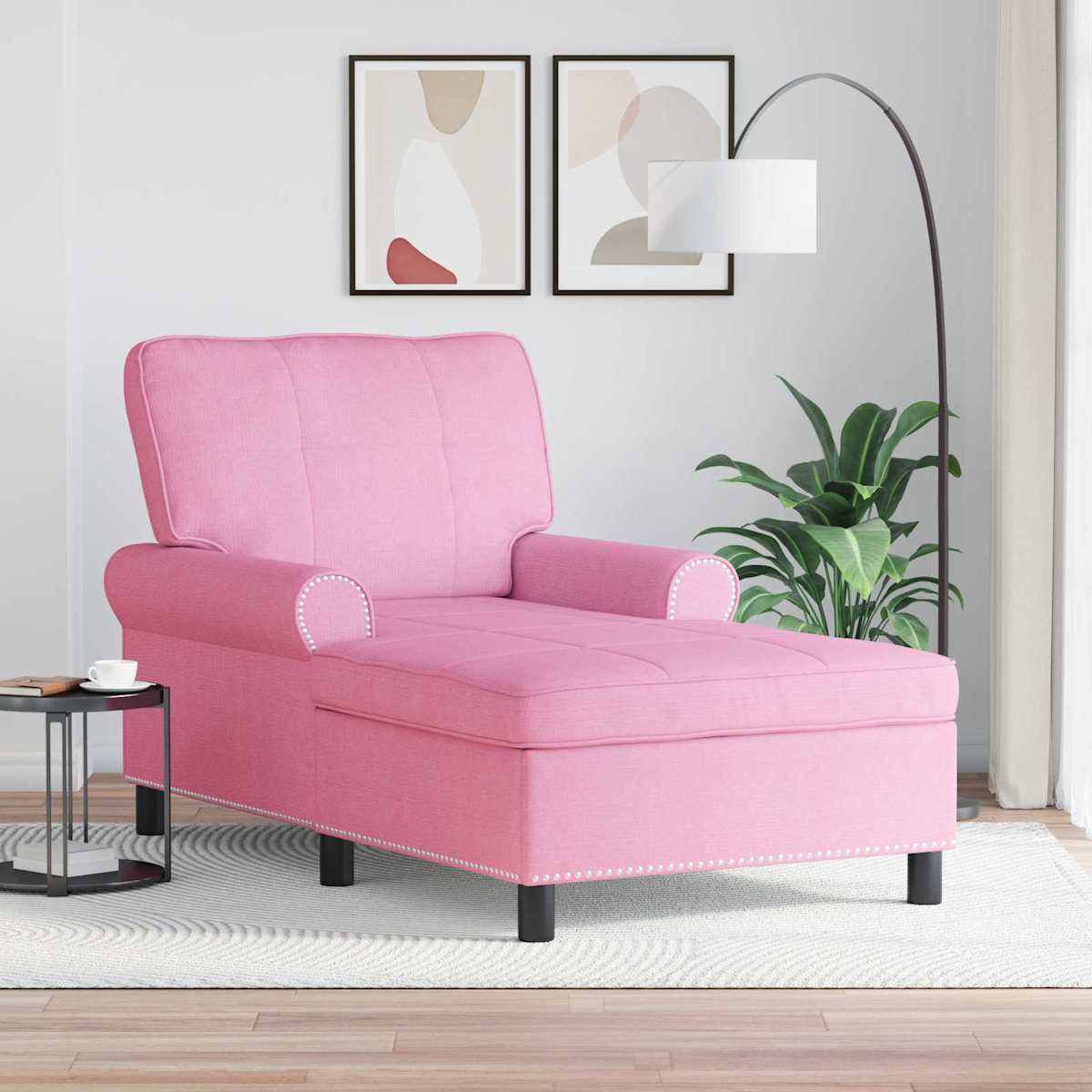 Chaise Lounge Stof 91 x 157 x 91 cm