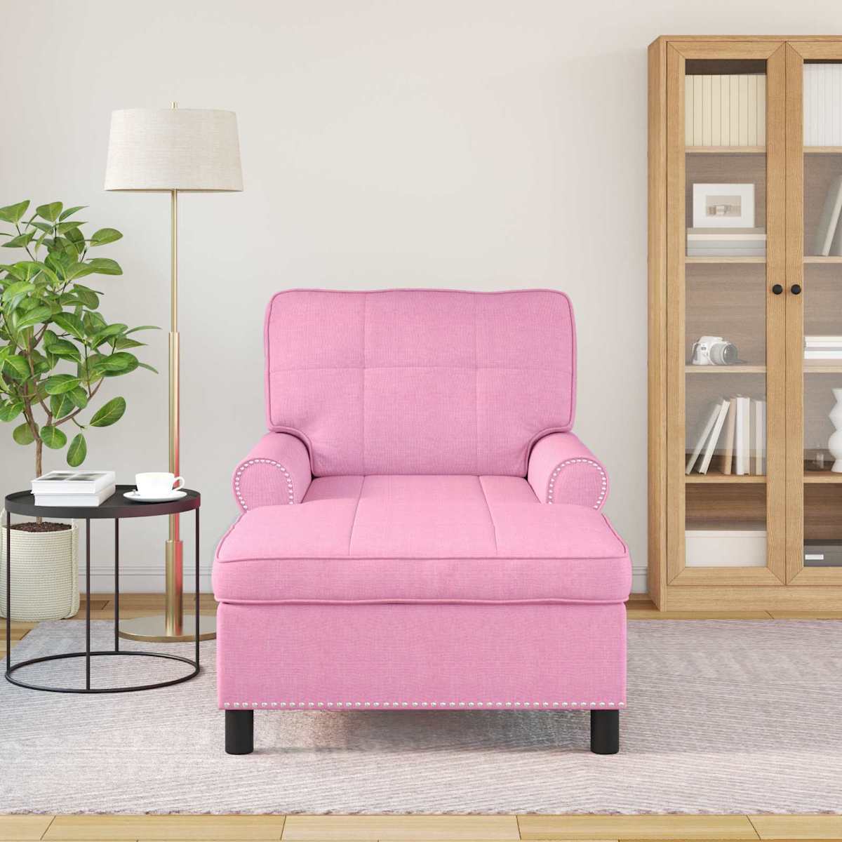 Chaise Lounge Stof 91 x 157 x 91 cm - Billede 3