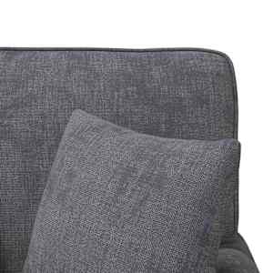 Lounge chaise s volánem Tmavě šedá 157 x 91 x 91 cm ARES - obrázek 9