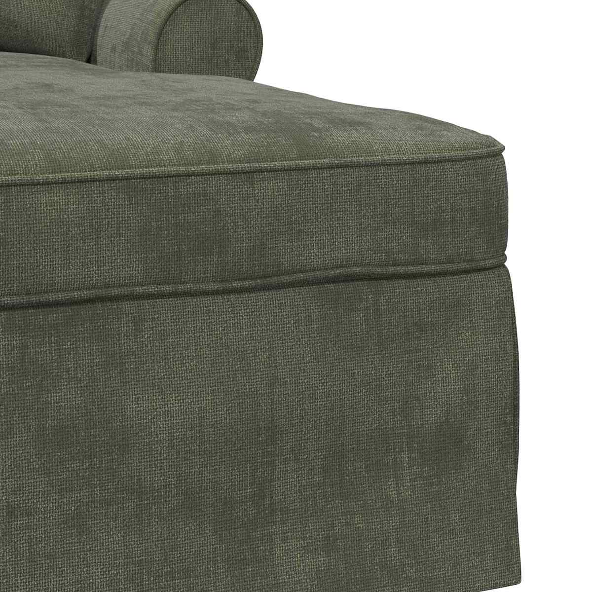 Chaise lounge med volant med pude 157 x 91 x 91 cm ARES - Billede 7