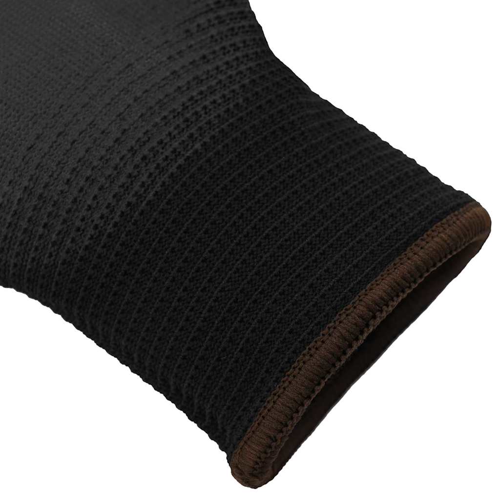 Munkakesztyűk 24 pcs Fekete 8 / m Poliészter 