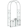vidaXL Aedkaar Roheline 102 x 50 x 218 cm Teras