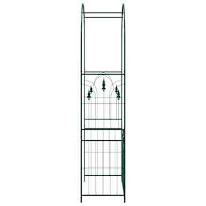 Zahradní oblouk se zámkem Zelená 102 x 50 x 218 cm - obrázek 7
