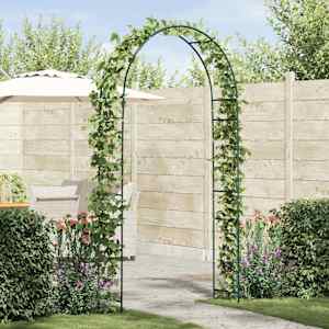 Vrtni lok Cvetlični Zelena 115 x 37 x 231 cm