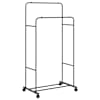 vidaXL Riidepuu Must 80 x 53 x 156 cm