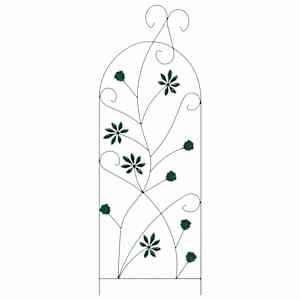 Zahradní plot 3 pcs Zelená 112 x 39,5 cm Ocel - obrázek 6