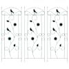 vidaXL Aiandus aiapaneel 3 tk Roheline 110 x 40 cm Teras