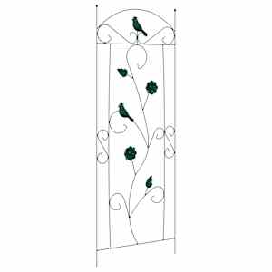 Zahradní plot 3 pcs Zelená 110 x 40 cm Ocel - obrázek 5