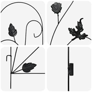 Zahradní plot Treláž Černá 307 x 54,5 x 0,3 cm - obrázek 6
