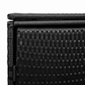 Kontejner na odpadky 2 pcs Černá 130 x 80 x 115 cm Polyethylen - obrázek 9