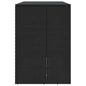 Kontejner na odpadky 2 pcs Černá 130 x 80 x 115 cm Polyethylen - obrázek 6