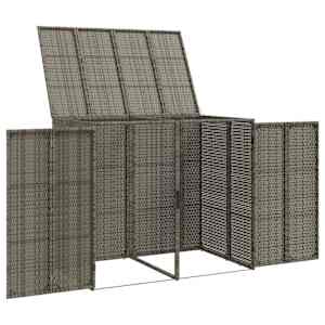 Kontejner na odpadky 2 pcs Šedá 65 x 80 x 115 cm Polyethylen - obrázek 4