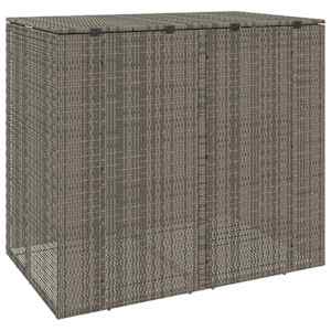Kontejner na odpadky 2 pcs Šedá 65 x 80 x 115 cm Polyethylen - obrázek 7