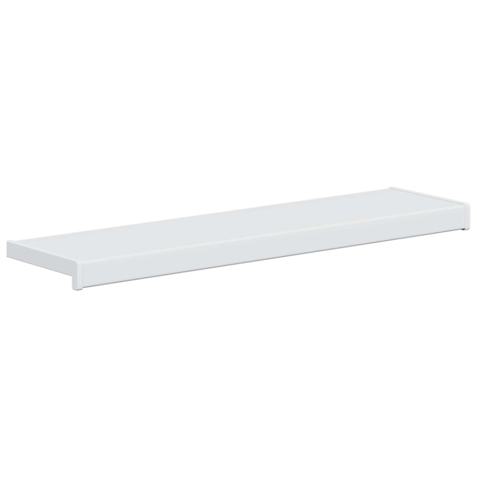 Prag de fereastră Alb 100 x 25 x 4,5 cm PVC amestecat cu UPVC [2]