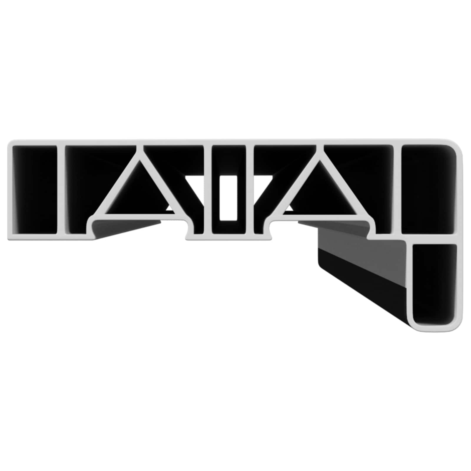 Prag de fereastră Antracit cu Textură de Lemn 60 x 15 x 4,5 cm [3]