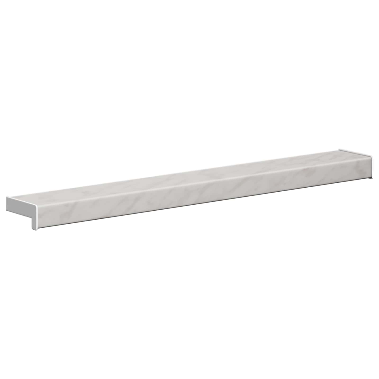 Okenski nadstrešek Marmor besedilo -enure 80 x 15 x 4,5 cm PVC - slika 3