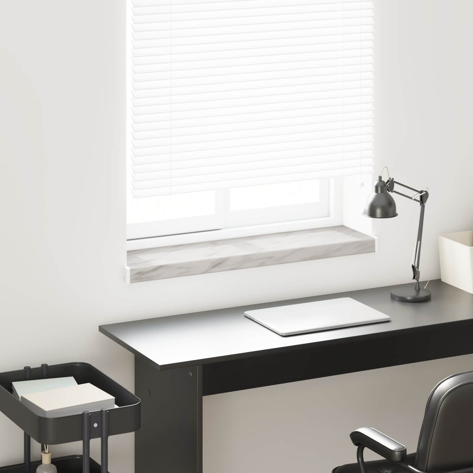  Window Treatment Accessories - Prag de fereastră Text Marmură -enure 80 x 25 x 4,5 cm