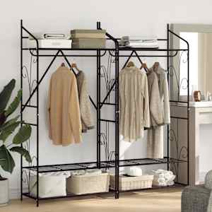 Odprt omara Enobarvno 2 pcs 78 x 36 x 158 cm