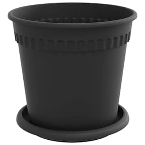 Květináče 6 pcs Černá Ø 17 x 14 cm Plast - obrázek 5
