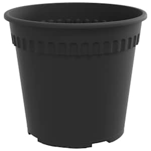 Květináče 6 pcs Černá Ø 17 x 14 cm Plast - obrázek 6