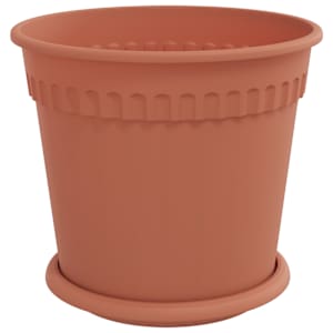 Květináče 24 pcs Cihlově červená Ø 19 x 16 cm Plast - obrázek 5