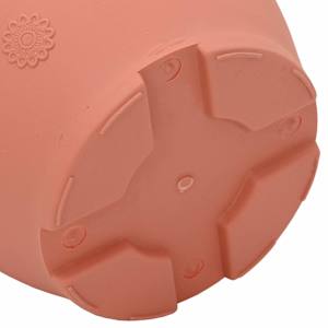 Květináče 6 pcs Cihlově červená Ø 26 x 21.5 cm Plast - obrázek 9