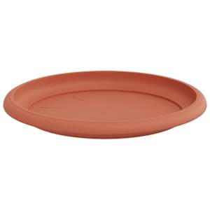 Květináče 6 pcs Cihlově červená Ø 26 x 21.5 cm Plast - obrázek 7