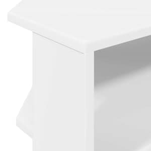 RohováskříňnaTV Bílá 102x40,5x45cm kompozitní dřevo - obrázek 8