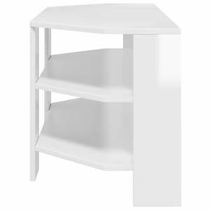 RohováskříňnaTV Vysoce lesklá bílá 102x40,5x45cm - obrázek 6