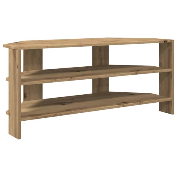 vidaXL NurgakappTVjaoks 102x40,5x45cm K&auml;sit&ouml;&ouml;puu Tehispuit
