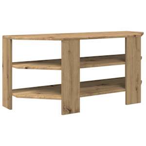 RohováskříňnaTV 102x40,5x45cm Artisanový dub kompozitní dřevo - obrázek 7