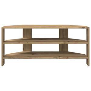 RohováskříňnaTV 102x40,5x45cm Artisanový dub kompozitní dřevo - obrázek 5