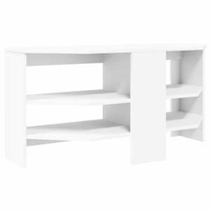 RohováskříňnaTV Bílá 102 x 40,5 x 45 cm kompozitní dřevo - obrázek 7
