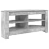 vidaXL NurgakappTVjaoks 102 x 41 x 50 cm Betoonhall Tehispuit