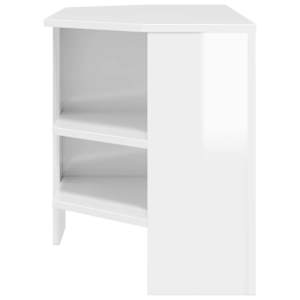 RohováskříňnaTV Vysoce lesklá bílá 102 x 40,5 x 45 cm - obrázek 6