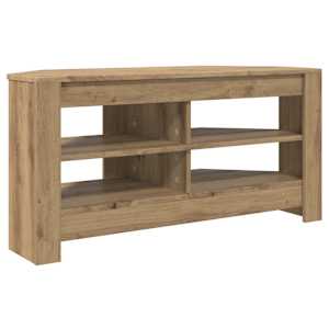 vidaXL NurgakappTVjaoks 102 x 40,5 x 45 cm K&auml;sit&ouml;&ouml;puu Tehispuit