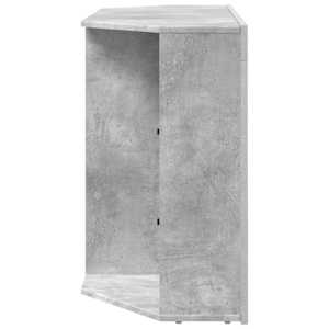 Rohový LED TV stojan Betonově šedá 100x40x68cm kompozitní dřevo - obrázek 9