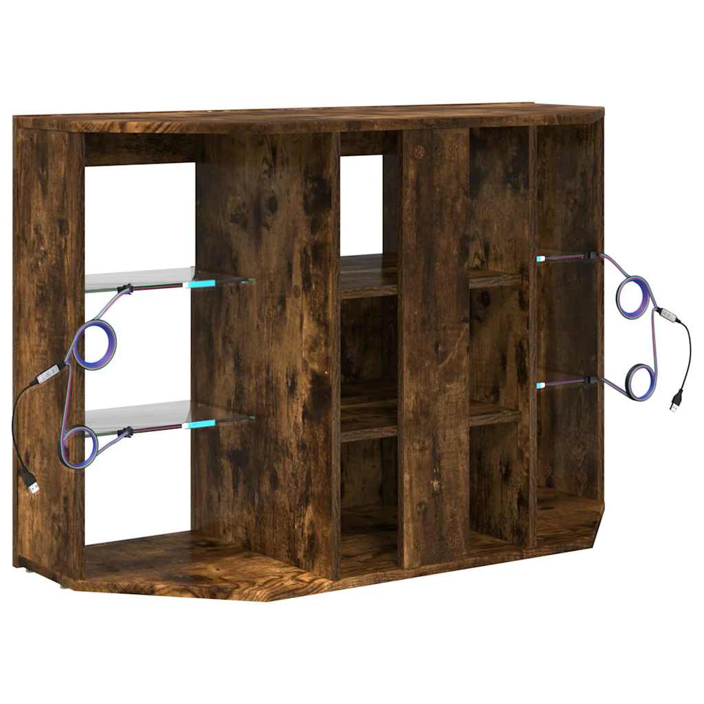 Nurgas LED TV kapp Suitsetatud tamm 105 x 40 x 68 cm Tehispuit 10 Kõik vajalik sinu aeda ja koju! Nurgas LED TV kapp Suitsetatud tamm 105 x 40 x 68 cm Tehispuit - Image 10