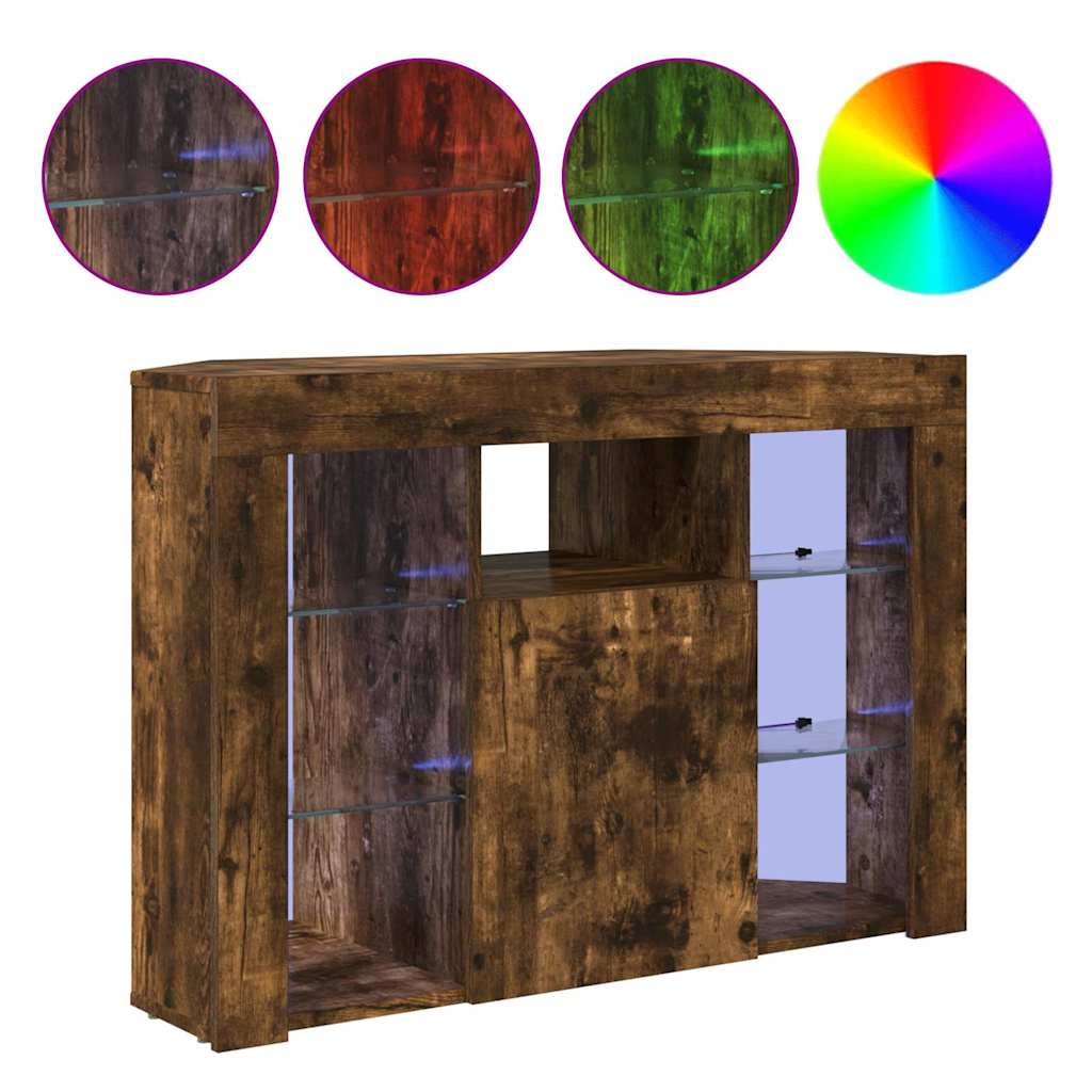 Nurgas LED TV kapp Suitsetatud tamm 105 x 40 x 68 cm Tehispuit 4 Kõik vajalik sinu aeda ja koju! Nurgas LED TV kapp Suitsetatud tamm 105 x 40 x 68 cm Tehispuit - Image 4