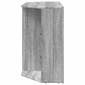 Rohový LED TV stojan Šedá Sonoma 100x40x68cm kompozitní dřevo - obrázek 9