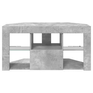 Rohový LED TV stojan Nástěnný Betonově šedá 100 x 40 x 50 cm - obrázek 8