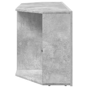 Rohový LED TV stojan Nástěnný Betonově šedá 100 x 40 x 50 cm - obrázek 9
