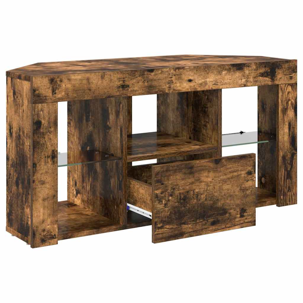 Nurgas LED TV kapp Suitsetatud tamm 105 x 40 x 50 cm Tehispuit 7 Kõik vajalik sinu aeda ja koju! Nurgas LED TV kapp Suitsetatud tamm 105 x 40 x 50 cm Tehispuit - Image 7