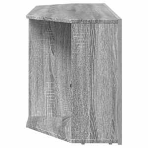 Rohový LED TV stojan Nástěnný Šedá Sonoma 100 x 40 x 50 cm - obrázek 9